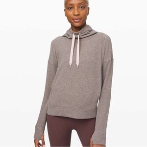 Lululemon Go Forward Pullover Heathered Bliss